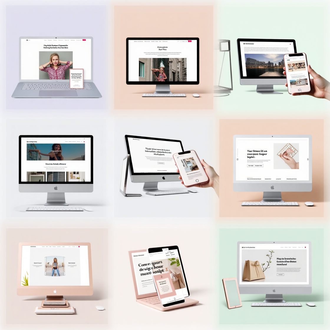 Flux_Dev_A_sleek_modern_grid_arrangement_of_nine_website_previ_0