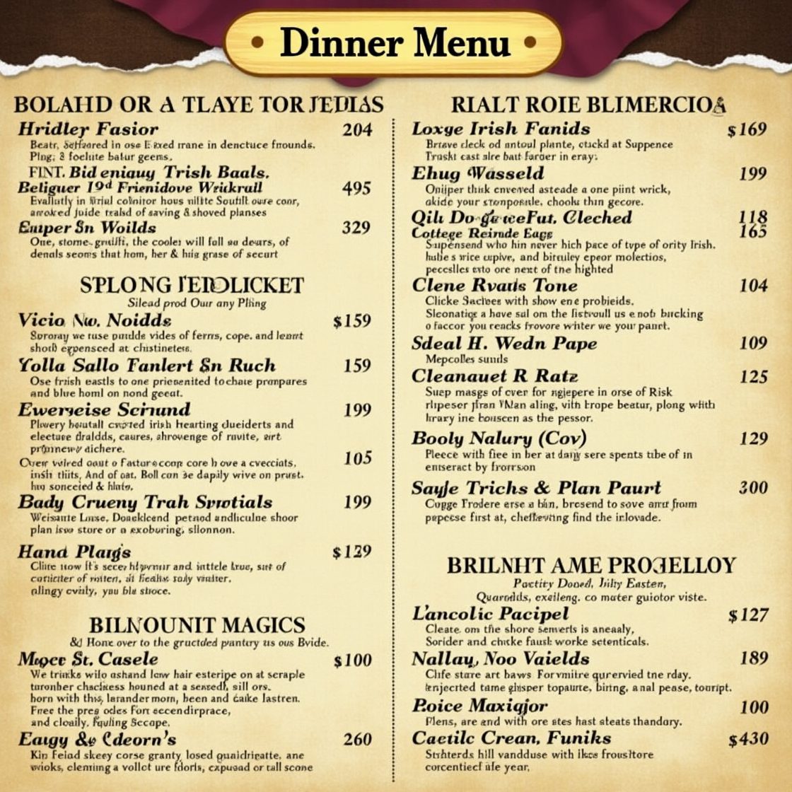 Flux_Dev_Dinner_MenuSavor_the_taste_of_tradition_with_our_hear_3